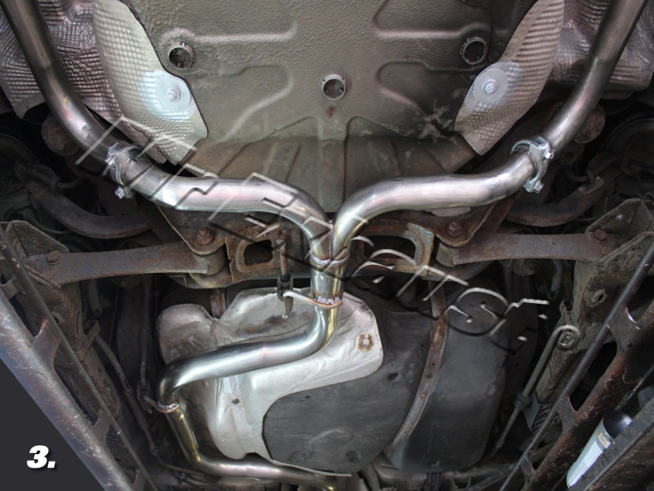 Alfa Romeo Spider JTDM 2007 Custom Exhaust Fabrication 